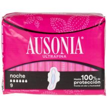 Accessoires corps Ausonia Ultra Nuit Compresses 9 Unités