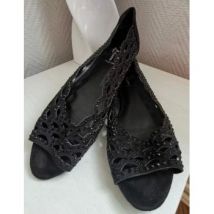 Ballerines Bata Ballerines noires à strass - P40 - Bata