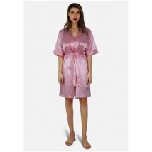 Chemises de nuit Kebello nuisette en satin F, Rose