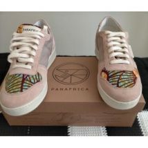 Baskets basses Panafrica Sneakers Panafrica roses