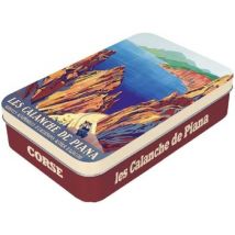 Paniers, boites et corbeilles Editions Clouet Boîte en métal à charnière pour Savonnette - Corse