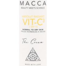 Hydratants & nourrissants Macca Absolut Radiant Vit-c3 Cream Spf15 Normal To Dry Skin