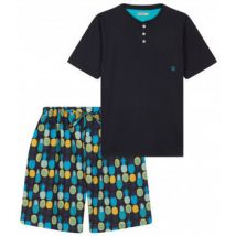 Pyjamas / Chemises de nuit Mariner Pyjama short à manches courte en pur coton motifs Ananas