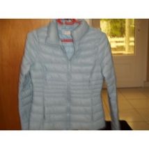 Manteau Attrait Paris doudoune bleu clair