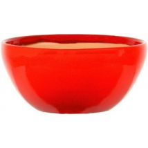 Vases, caches pots d'intérieur Décolines Cache pot Beauty rouge en Terre Cuite 13 cm