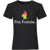 T-shirt enfant Free Fortnite Rainbow