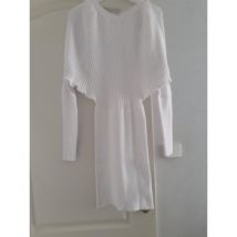 Robe abolliria robe pull blanc