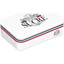 Paniers, boites et corbeilles Stc Boite blanche pour le sucre style Frenchy