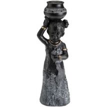 Statuettes et figurines Versa Statuette décorative fillette africaine 25.5 cm