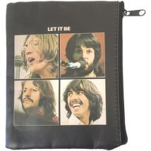 Trousse Tropico Petite pochette noire Les Beatles