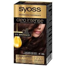 Colorations Syoss Oleo Intense Coloration Sans Ammoniaque 4.86-brun Glacé 5 Pcs