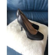 Chaussures escarpins 3 Suisses Escarpin cuir noir