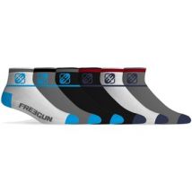 Chaussettes Freegun Lot de 6 Paires de Chaussettes Socquettes homme assorties