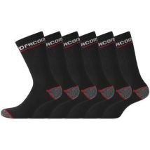 Chaussettes Facom Lot de 6 Paires de Chaussettes longues de travail homme Red