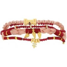 Bracelets Hipanema Manchette Bosphore garnet M