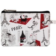 Trousse Royal Tapisserie Petite trousse plate Les chats de Dubout Parisiens