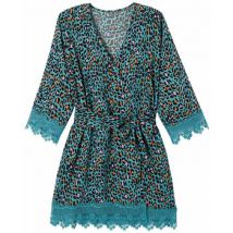 Chemises de nuit Pomm'poire Kimono Féline