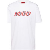T-shirt HUGO T-Shirt Boss Dicagolino Blanc
