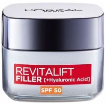 Soins ciblés L'oréal Revitalift Filler Ácido Hialurónico Crema Día Spf50