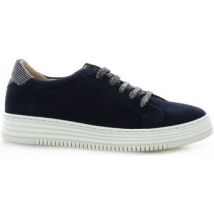 Baskets So Send Baskets cuir velours