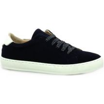 Baskets So Send Baskets cuir velours