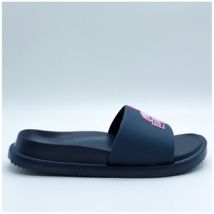 Claquettes Kebello Mules flamingo F, Marine