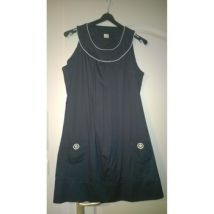 Robe courte Camaieu robe col rond