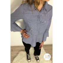 Chemise Jeunes Et Jolies Chemisier à rayures Marine "Barcelone"