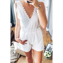 Short Jeunes Et Jolies Combishort broderie anglaise New-York