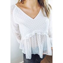 T-shirt Jeunes Et Jolies Blouse Blanche Sao Paulo
