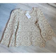 Blouses La Fée Stylée Top Nomy beige