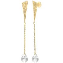 Boucles oreilles Sc Bohème BS3063-DORE-CRYS