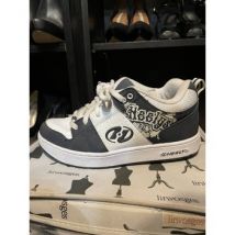 Chaussures à roulettes Heelys Heelys bleu marine et blanche quasi neuves taille 36,5