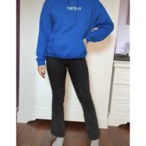 Jeans flare / larges Bershka Jean large noir
