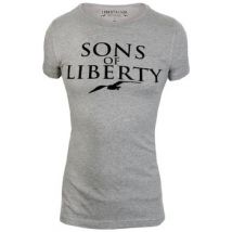 T-shirt Libertalian-Républic T-Shirt Libertalia-Républic Sons of Liberty Gris