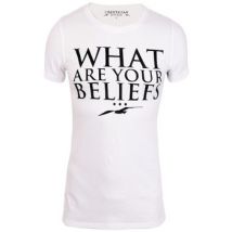 T-shirt Libertalian-Républic T-Shirt Libertalia-Républic What are your beliefs blanc