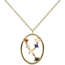Collier Pdpaola Collier Taureau plaqué or Collection ZODIAC