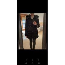 Parka Zara Beau manteau Zara noir