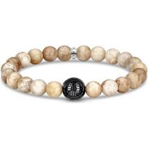 Bracelets Thomas Sabo Bracelet argent perles jaspe