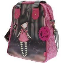 Sac Bandouliere Santoro London Grand sac Gorjuss rose et noir