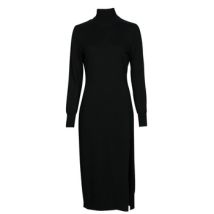 Robe MICHAEL Michael Kors TURTLE NK SLIT MIDI DRS