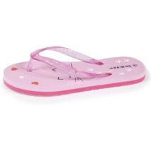 Tongs enfant Isotoner Tongs Enfant Chat Rose
