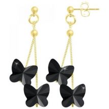 Boucles oreilles Sc Bohème BS161-ASE038-DORE-JET