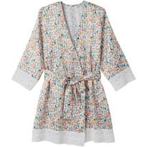 Chemises de nuit Pomm'poire Kimono imprimé Meringue