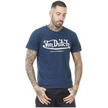 T-shirt Von Dutch T-shirt Col rond homme First Bleu