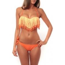Maillots de bain Playa Del Sol Maillot de Bain Power Flower F2822 Orange