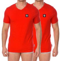 Maillots de corps Bikkembergs BKK1UTS08BI-RED