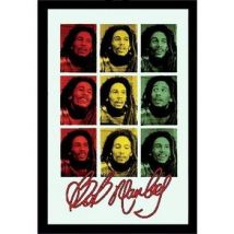 Miroirs Bazooka Miroir rectangulaire sérigraphié bob marley