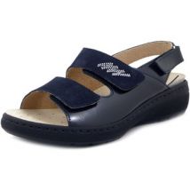 Sandales Stile Di Vita Femme Sandales, Daim et Cuir Brillant-8228B
