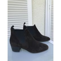 Bottines Triver Flight Boots en daim marron